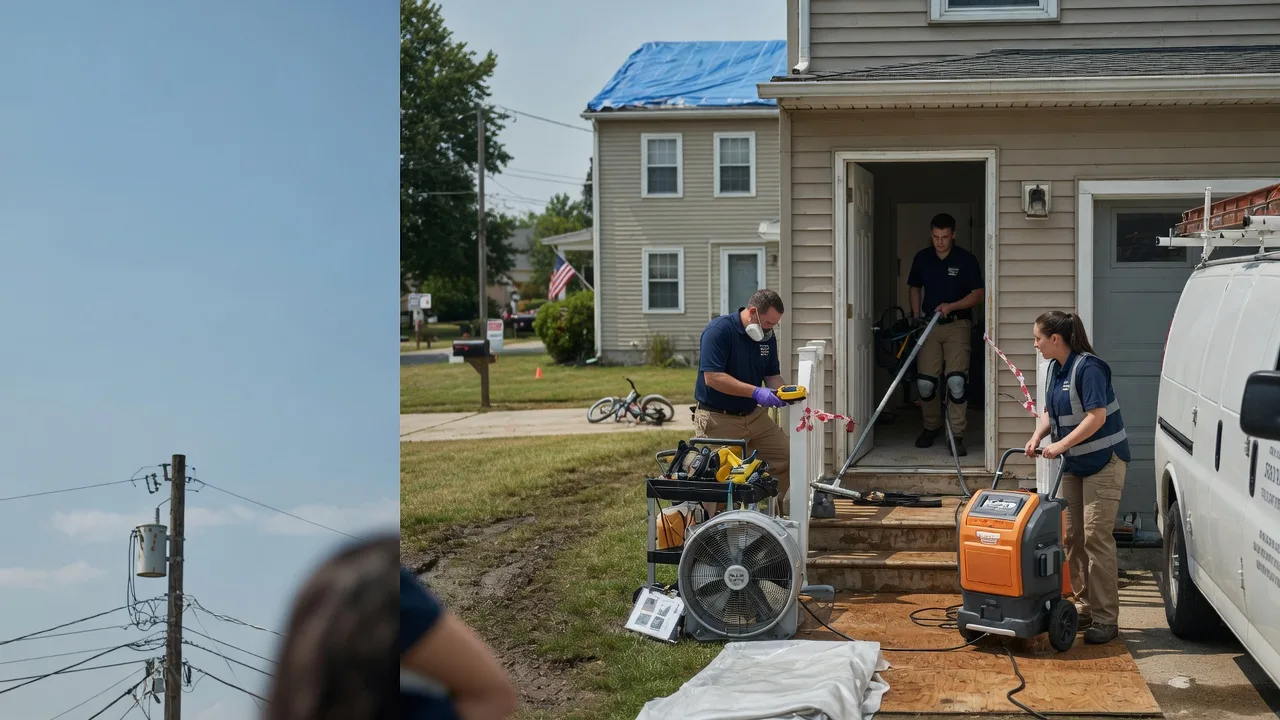 Water Damage Repair in Harshaw, WI near me